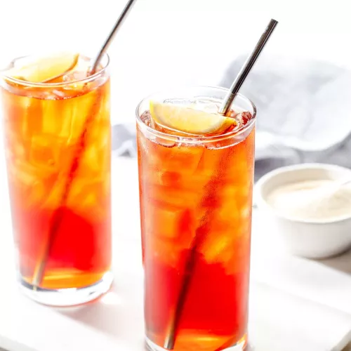 Iced Tea Sweetened with Tagatose and Reb A